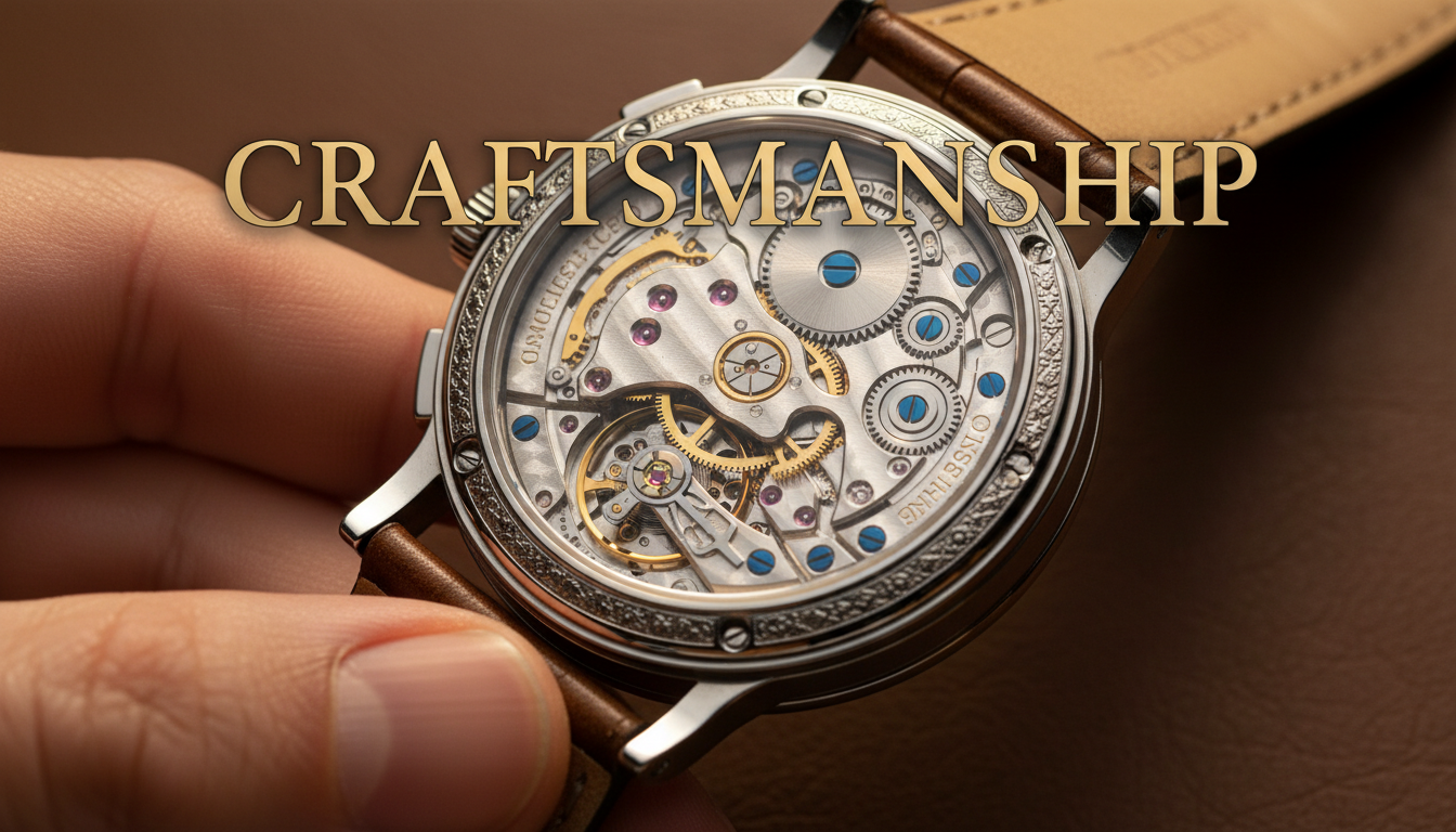 Image of an open case back of a mechanical watch
