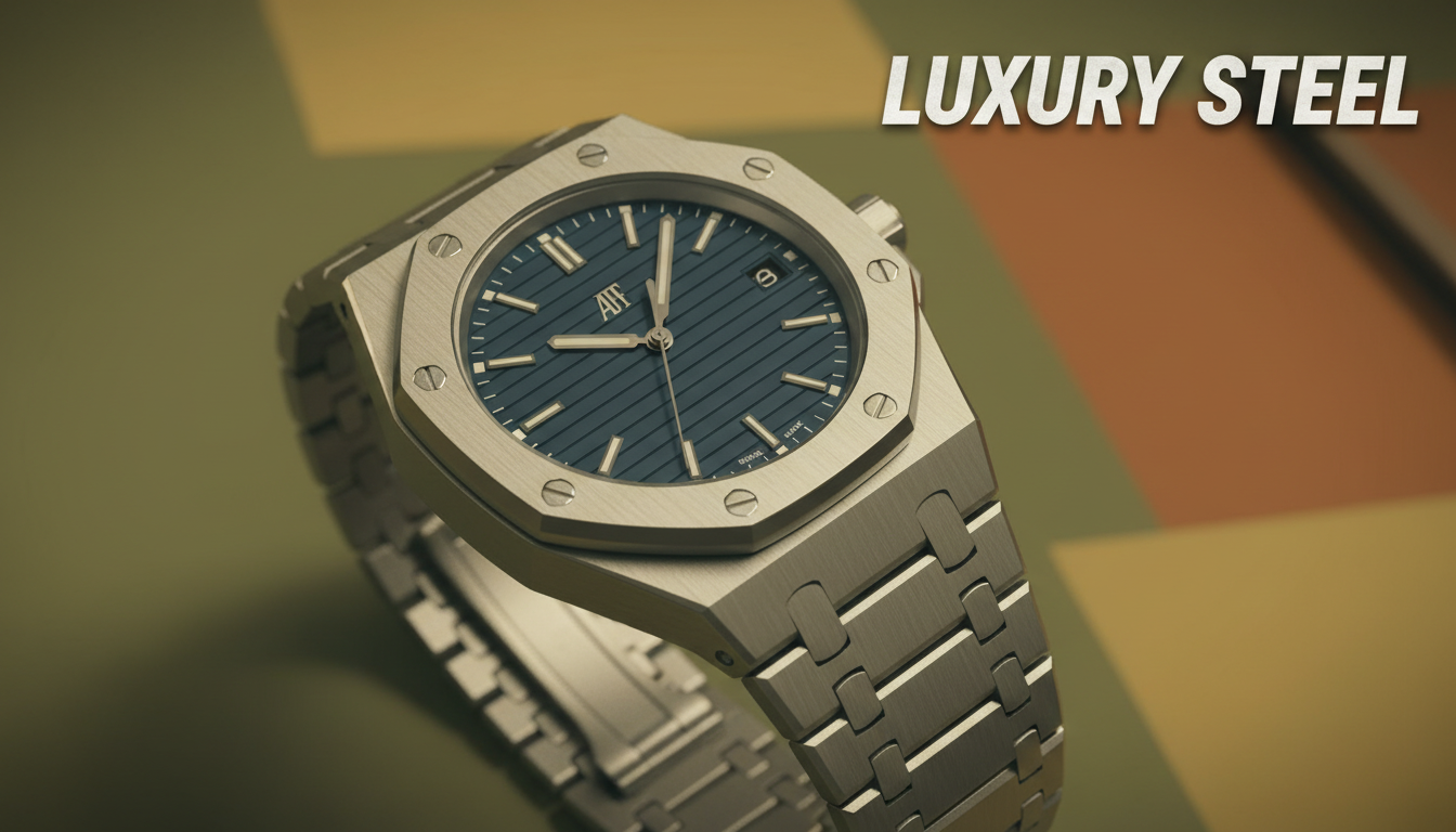 Image of a 1970s luxury sports watch